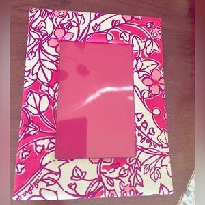 Lilly Pulitzer Sorority Collection Alpha Phi fabric frame